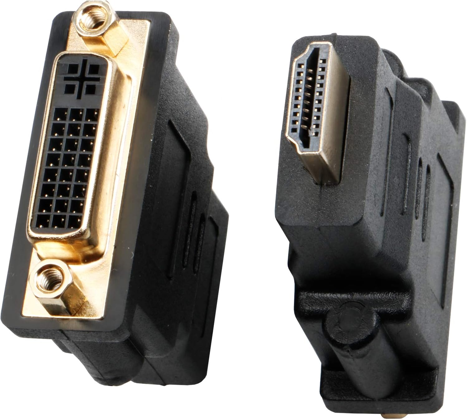 HDMI to DVI Adapter 2-Pack, Bi-Directional HDMI Male to DVI-D Female Converter, Support 1080P, 3D for PS3,PS4, TV Box, Blu-ray, Projector, HDTV : Computers & Accessories
