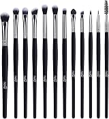 MSQ 12pc Eyeshadow Brush Set Professional Synthetic Bristles