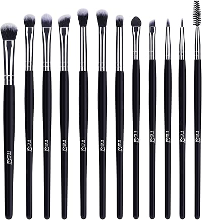 MSQ 12pc Eyeshadow Brush Set Professional Synthetic Bristles