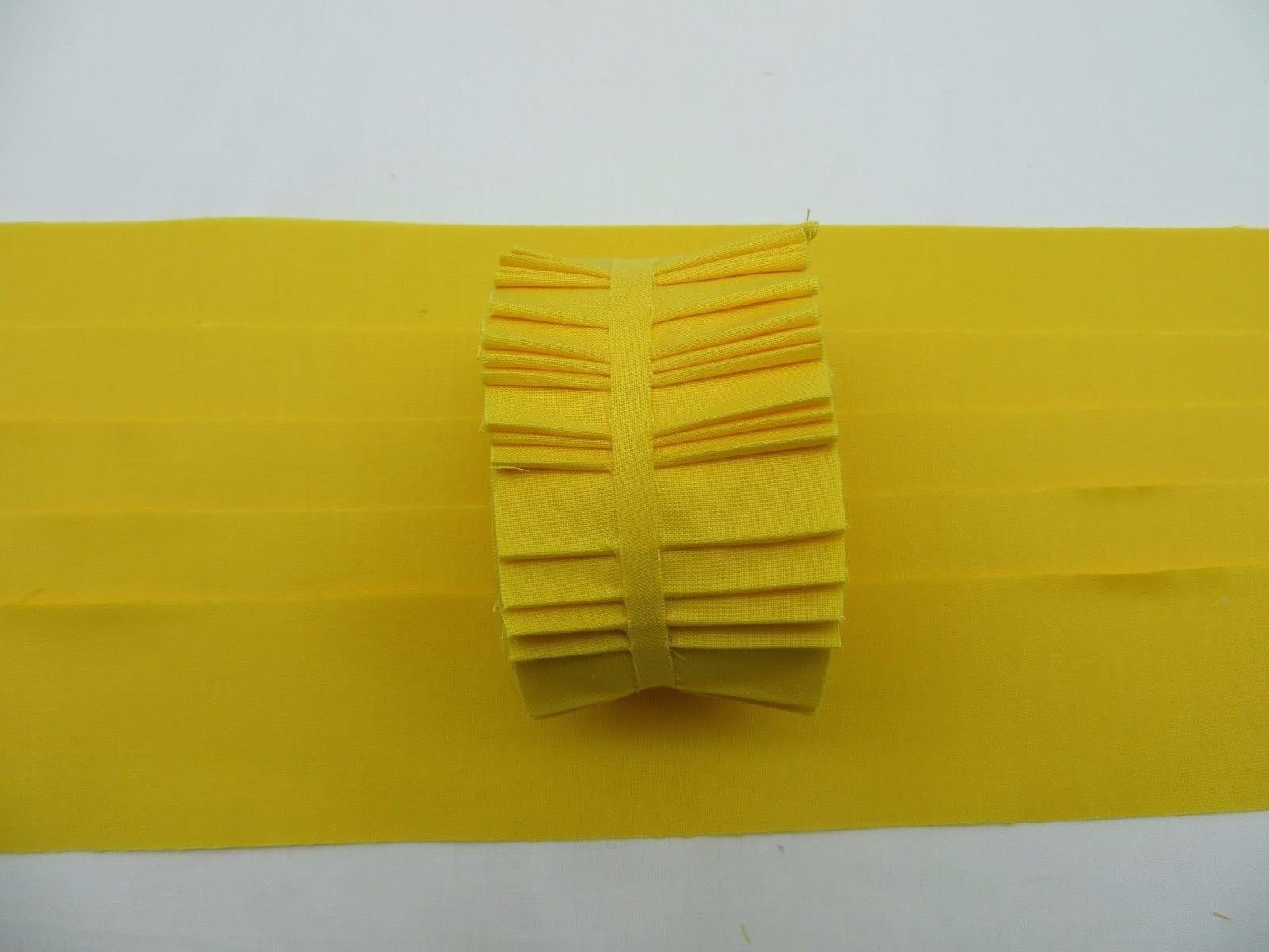 20 Strips Kona Cotton Corn Yellow 2.5" inch Pre Cut Quilting Strips Jelly Roll Fabric