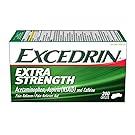 Excedrin Extra Strength Caplets for Headache Pain Relief, 200 count