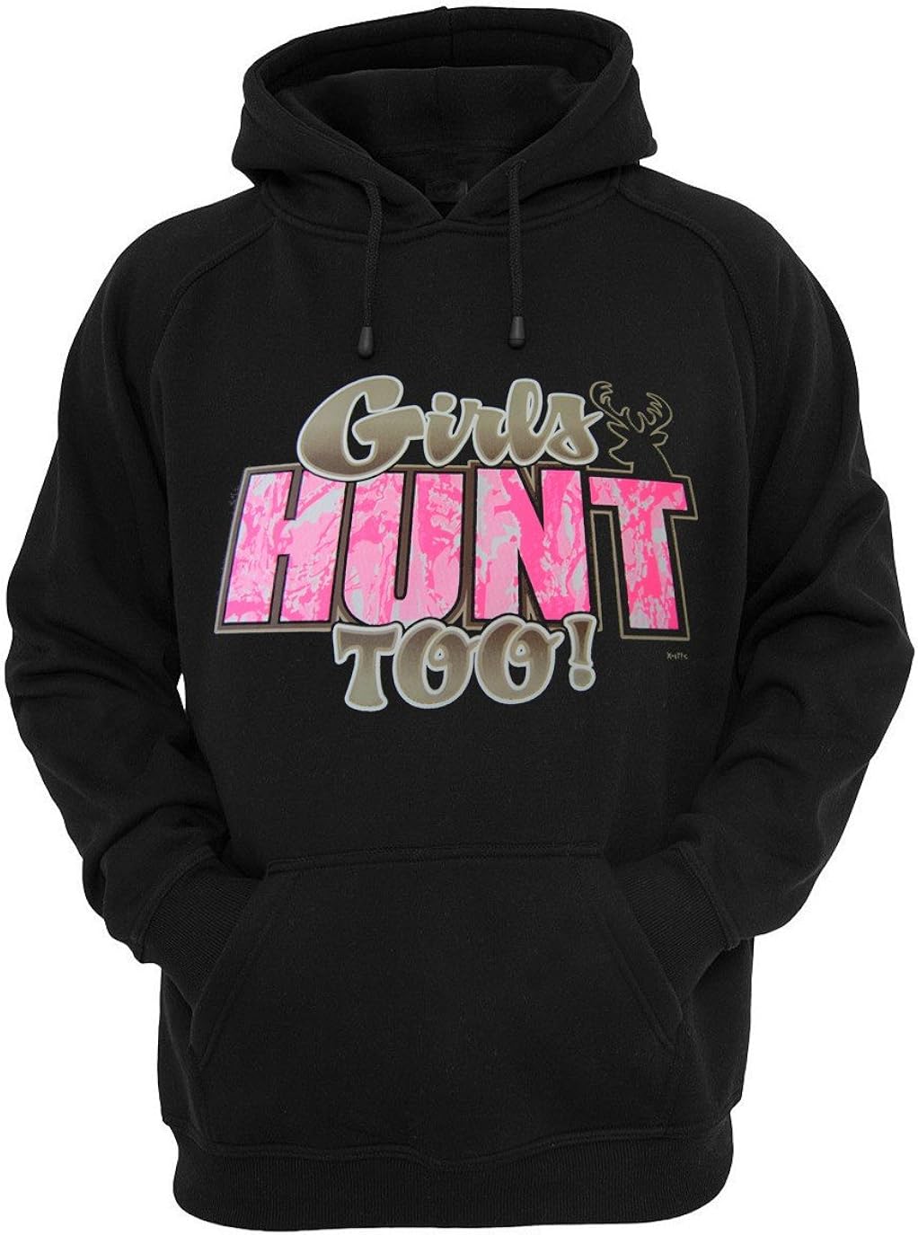 black hunting hoodie