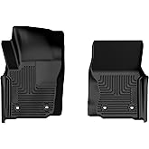 Husky Liners Weatherbeater Floor Mats | Fits 2024-2026 Toyota Tacoma, Double & Access CAB ONLY w/Manual Trans | Front Row, 2-pc Black - 13931