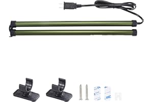 ZARPAX Gun Safe Dehumidifier Rod | Dehumidifier Rod For Enclosed Spaces, Gun Safe & Vault, Cabinets | Protect Valuables & Stop Humidity & Moisture | Foldable Design & 2 Mounting Brackets | 32''/81cm