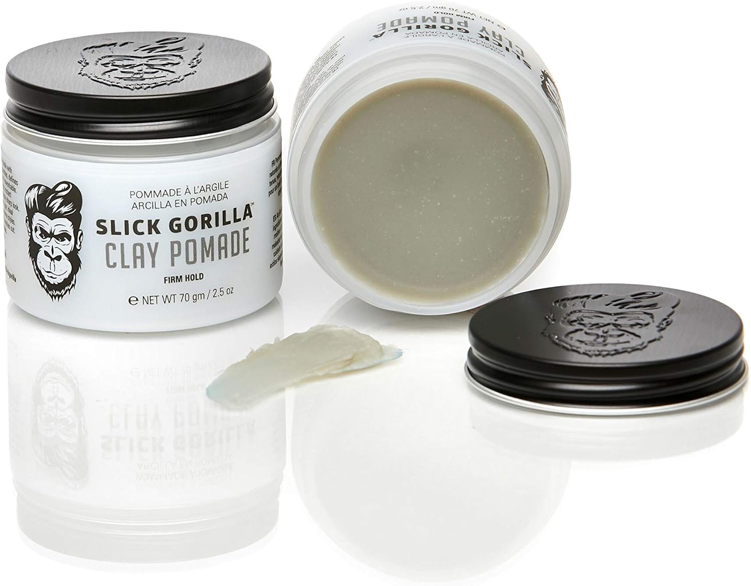 Slick Gorilla Clay Pomade for Men, Mehrfarbig, 70 g (Pack of 1) - Image 3