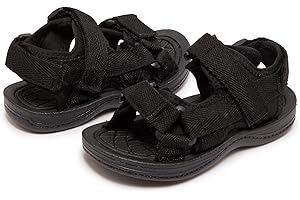Skysole All Terrain Double Strap Sandals for Boys - Rubber Sole Amphibian Shoes for Beach, Pool, Hiking, Walking & Sports