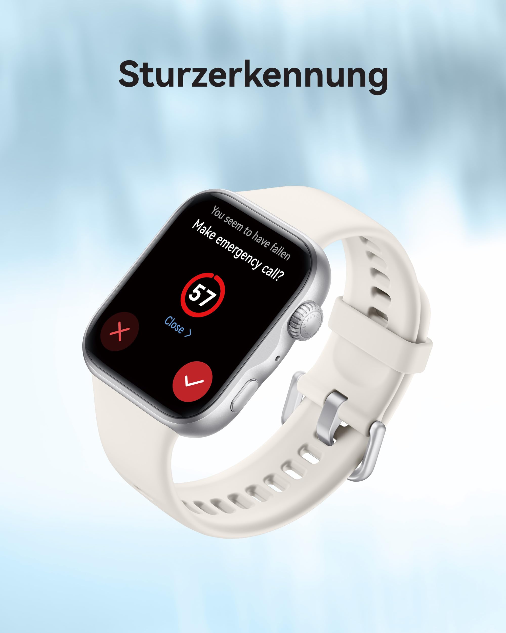 HUAWEI WATCH FIT 5 Smartwatch, GPS, 1,82″ Display, Sportuhr mit Schlaftracker, NFC-Zahlung, Sturzerkennung, Gesundheitsmanagement, Bis zu 10 Tage Akku, 5 ATM, für iOS & Android, 100+ Workouts, Schwarz 6