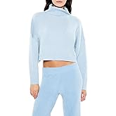 Forever 21 Womens Turtleneck Drop-Sleeve Sweater
