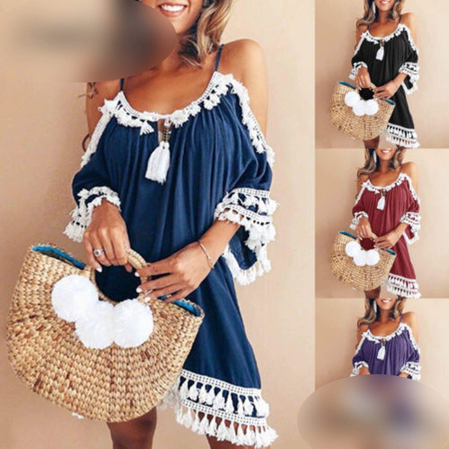 tassel sundress