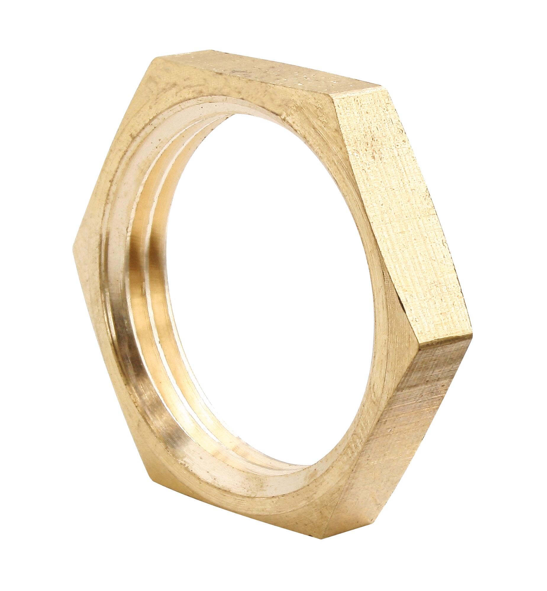 SOMATHERM FOR YOU 3540730011831 Lock Nut Brass 3/4 (x2) Brass Locking Nut 20/27 Bag of 2 None