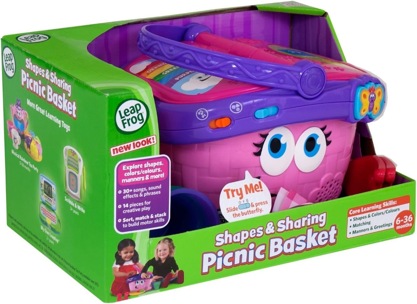 shapes & sharing picnic basket