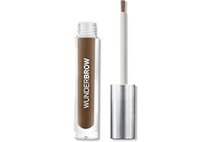 WUNDERBROW Eyebrow Gel, Waterproof, Smudgeproof, Lasts for Days, Shade: Black/Brown, Vegan and Cruelty-Free