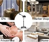 Black Facial Steamer Hot Mist Ozone For Blackhead Extraction Skin Rejuvenation view 6