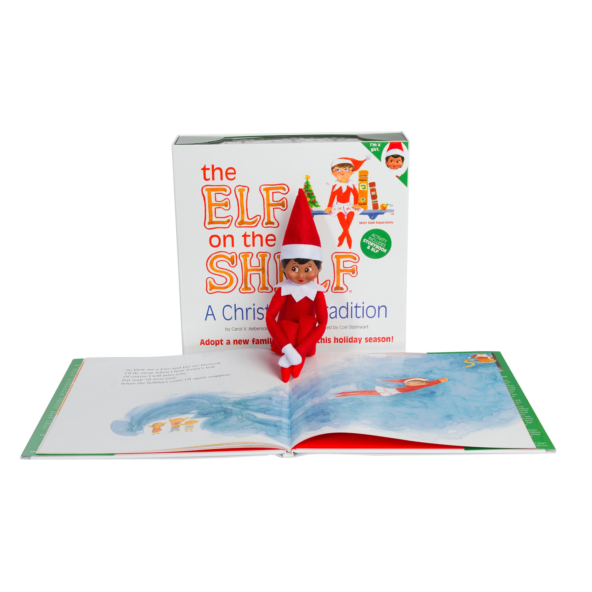 Elf on the ShelfA Christmas Tradition (browneyed girl scout elf) eBay