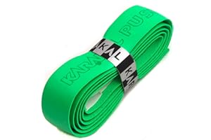 (Green) - Karakal PU Supergrip Replacement Racquet Grip - tennis/badminton / squash 2 x Grips