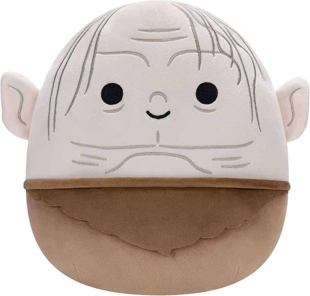Squishmallows Gollum 10-Inch Plush Official Jazwares Brand Lord of the Rings