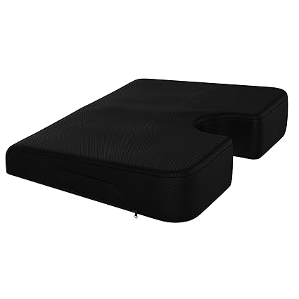 Ziraki Coccyx Orthopedic Memory Foam Seat Cushion For Back Pain