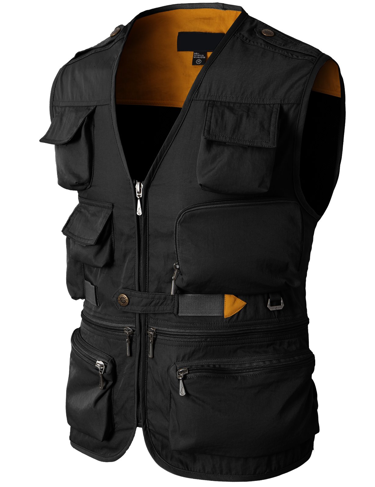 H2H Mens Casual Work Utility Hunting Travels Sports Vest with Multiple