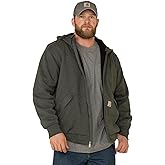 Carhartt Men's Rain Defender Loose Fit Midweight Thermal-Lined Full-Zip Sweatshirt