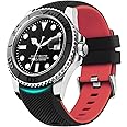 Fullmosa 22mm 20mm 24mm Silicone Watch Bands No Gaps Compatible for Samsung Galaxy Watch 7 6 5 4 3,Galaxy Watch 46mm 42mm,Garmin