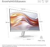 HP Series 5 23.8 inch FHD Monitor 524sf Desktop Computer Display view 6