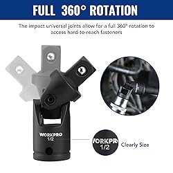 WORKPRO 18-Piece Impact Socket Extension