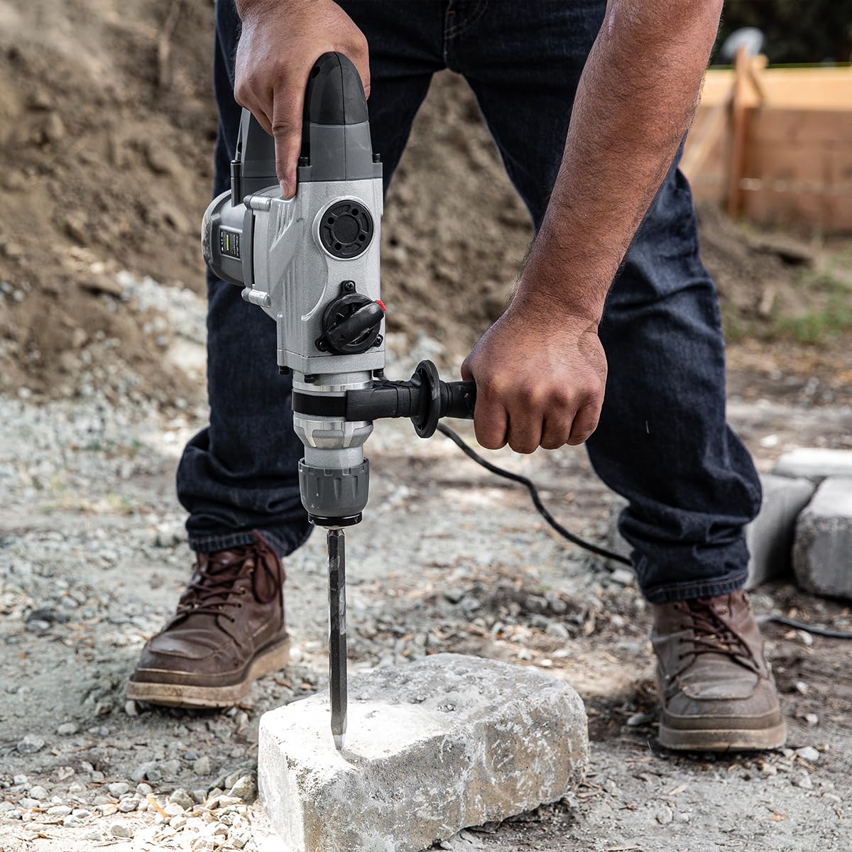 XtremepowerUS 1180W SDS-Plus Electric Rotary Demolition Chipping Hammer 1-1/4
