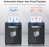 Bonsaii Heavy Duty Paper Shredder 60-Min 18-Sheet Cross Cut 23L Bin C149-C view 5