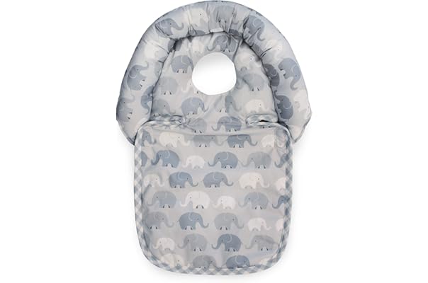 black infant head support