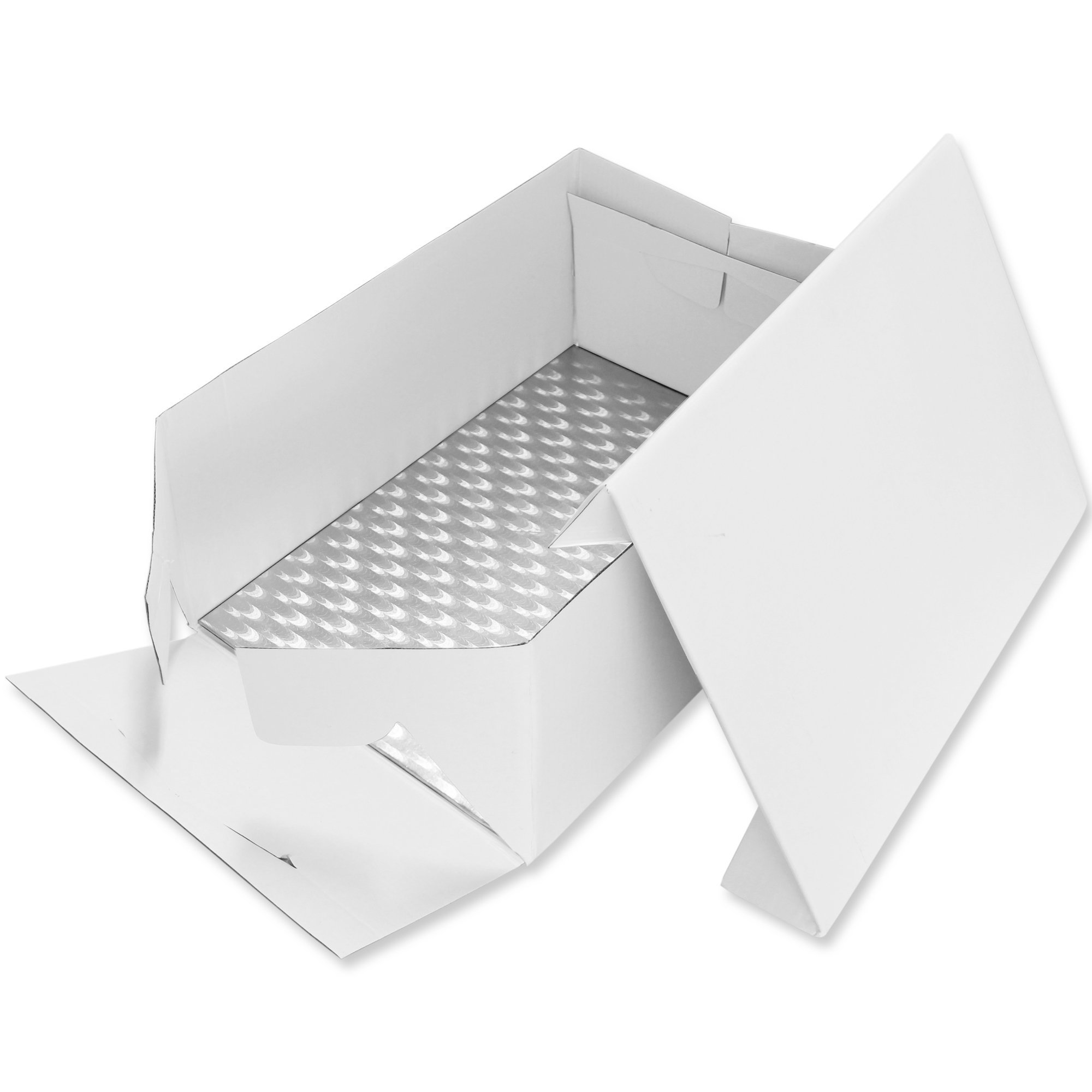 PME Cake Oblong Cake Card & Cake Box | 17 x 13-Inch / 43 x 33cm | White