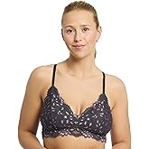 Katie Triangle Bralette for Women, Unpadded and Unlined Wireless Bra, Perfect Adjustable Everyday Lace Lingerie
