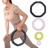 Leikefitness Weight Ring 2-in-1 Kettlebell & Dumbbell, cast iron+PVC coating, Yoga Exercise, Aerobics, Core Training, 4 in a set (0.33LB + 5.5LB + 7.5LB + 10LB)
