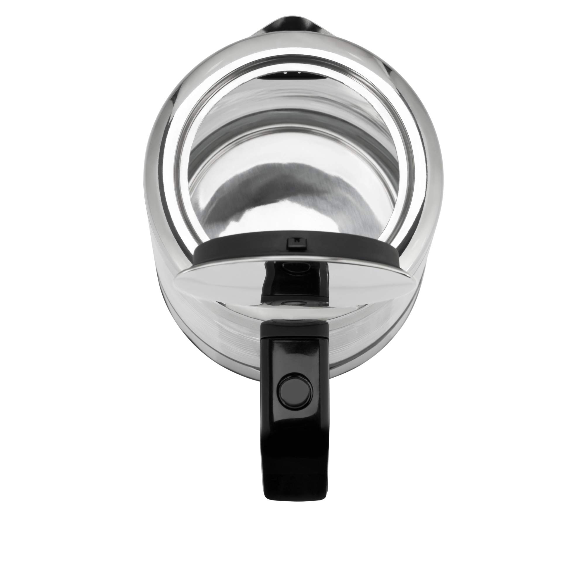 WMF Küchenminis Wasserkocher Glas 1 Liter, kabelloser Wasserkocher klein, Wasserstandanzeige, Kalk-Wasserfilter, Kochstoppautomatik, 1900 Watt, 4