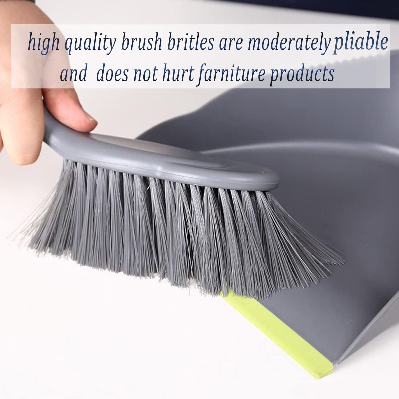 Dust pan Broom - Dust Pans with Brush,Hand Broom and Dustpan Set,Dustpan and Brush Set,Handheld Dustpan are Used to Clean Kitchens, Floors, Tables, Animal Cages.