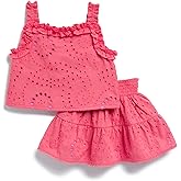 Splendid girls Poppy Embroidered Tank and Skirt Set