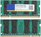 Bewinner 2GB DDR2 800MHz Laptop RAM PC2-6400 200Pin Memory Module High Speed view 7