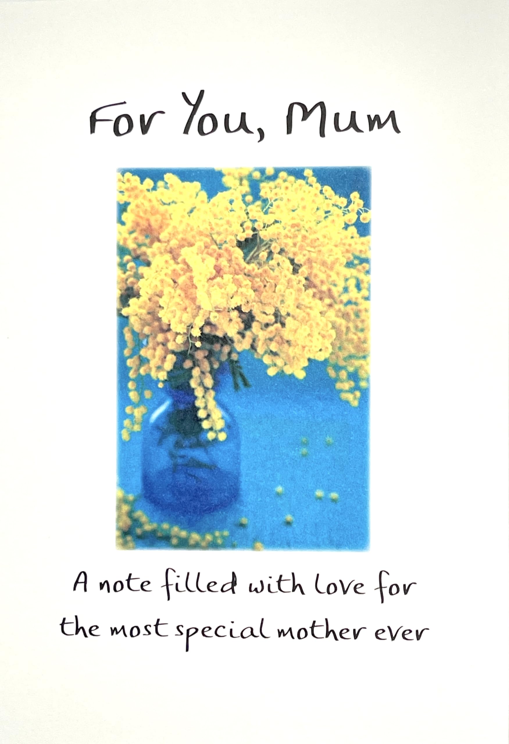 A Note Filled With Love For The Most Special Mother Ever - Pix & Pagels Heartfelt Sentimental Verses Fold Out Keepsake Greeting Card (Mum)