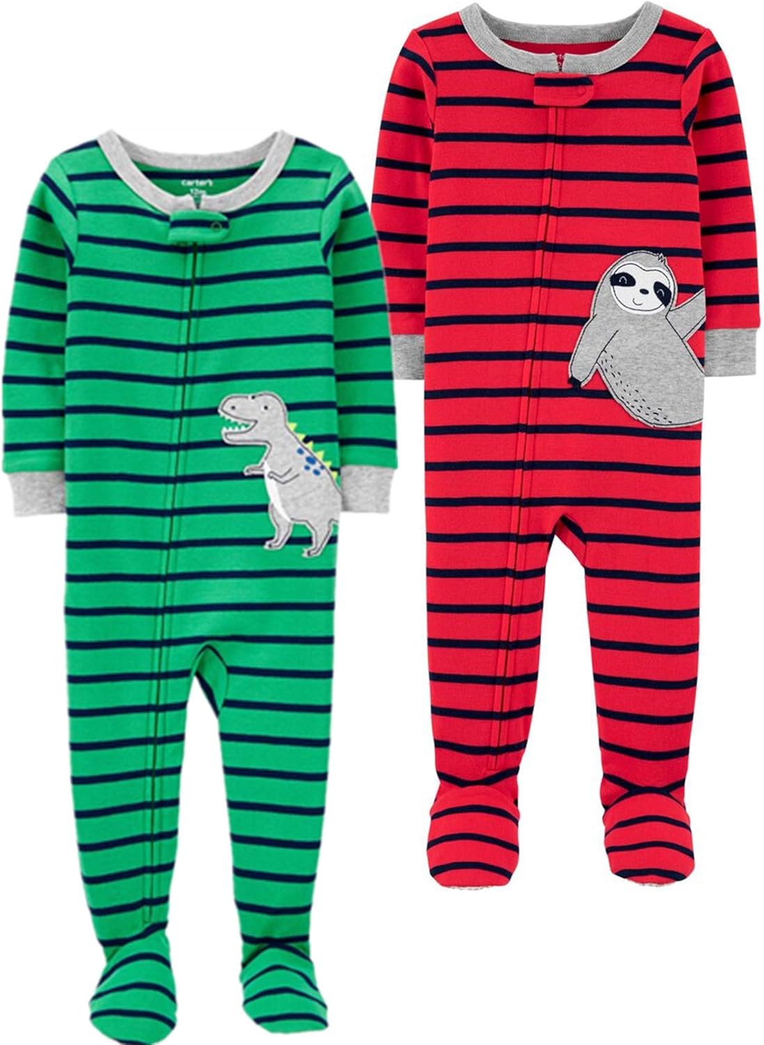 footie pajamas with grips