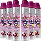 1001 Carpet Fresh Pet Thai Orchid & Passionfruit 6x300ml Aerosol