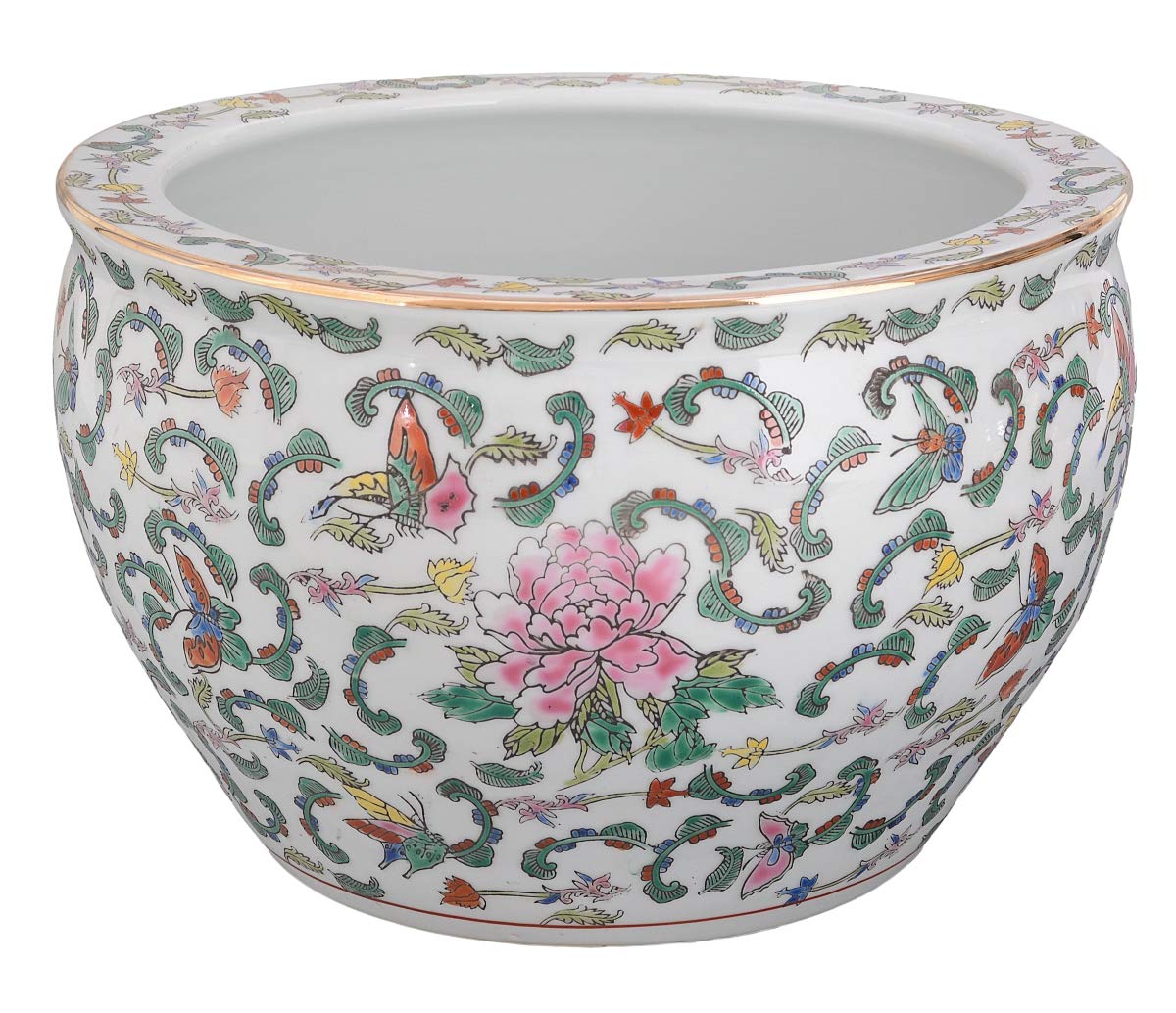 Aricola Blumentopf/Übertopf aus Porzellan Ø 31cm in weiß Amazon.de Garten