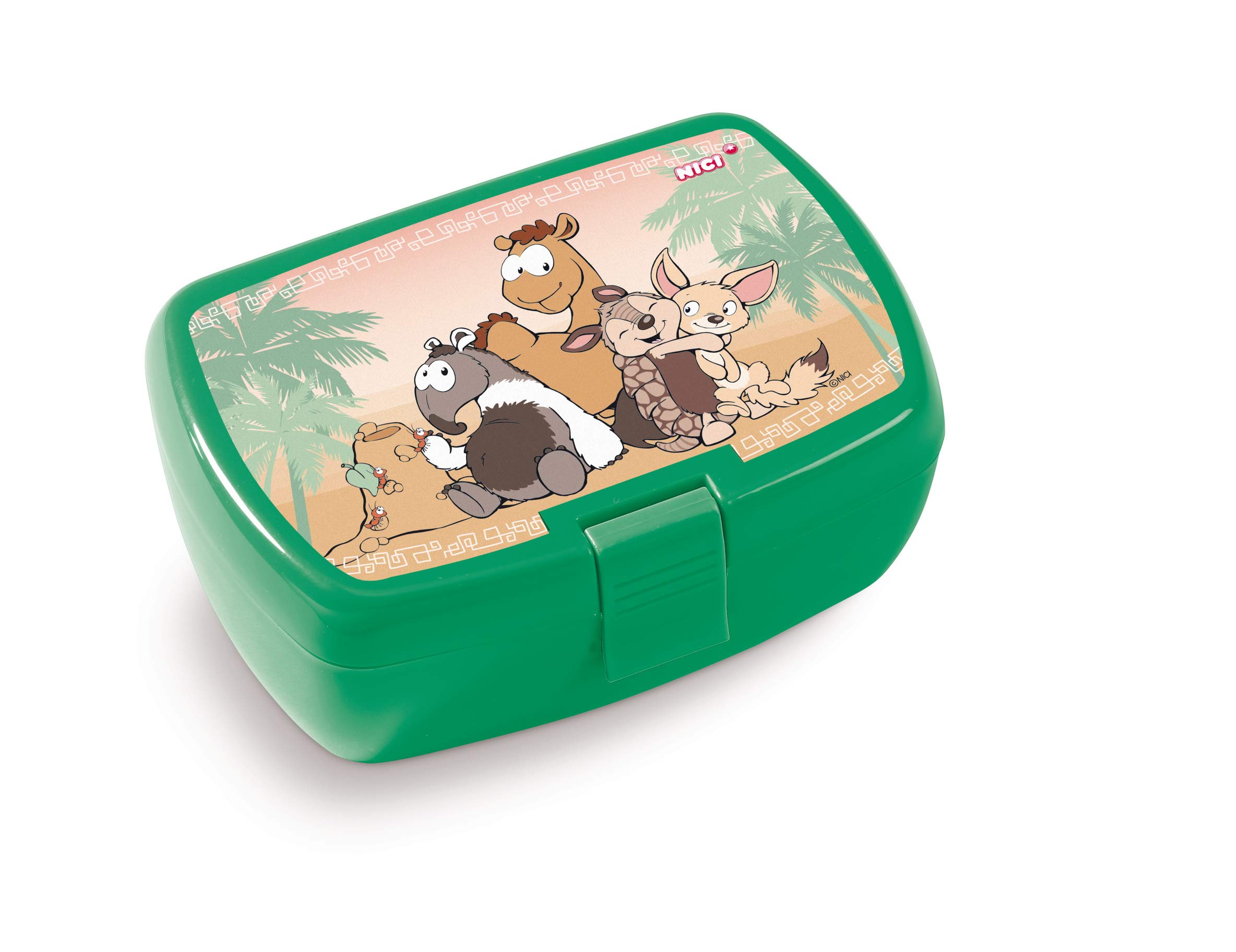 NICI Lunchbox, Armadillo, Anteater and Fennec, 18x12,5x6,5cm