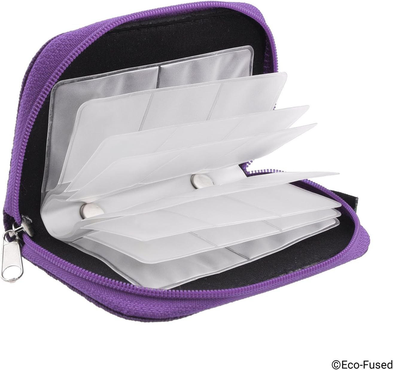 Eco-Fused Memory Card Carrying Case, Suitable for SDHC and SD Cards, 8 Pages and 22 Slots - Image 3