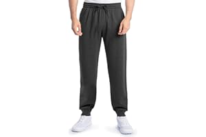 Fruit of The Loom Eversoft Fleece Joggers with Pockets, Relaxed Fit, Moisture Wicking, Breathable, Tapered Sweatpants