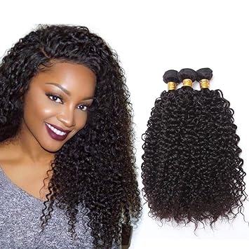 Buy Newfeibin 12 14 16 Inch Brazilian Unprocessed Virgin Afro