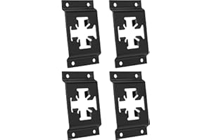 CARGOSMART X-Track Single Piece 4 Pk - Matte Black