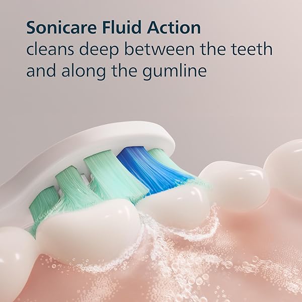 PHILIPS SONICARE C2 PLAQUE CONTROL, GENUINE REPLACEMENT ELECTRIC TOOTHBRUSH HEADS FOR SONICARE HANDLE OWNERS, PLAQUE REMOVAL, WHITE, 2 PACK, HX9022/77