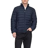 Rokka&Rolla Men's Lightweight Packable Puffer Jacket Winter Coat