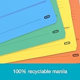 Elba Foolscap Document Wallets A4+ Pack of 10 Assorted Colours view 6