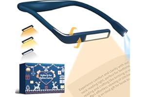 EASTPIN Book Light For Reading In Bed Neck Light Rechargeable Lamp For Reading Camping Working, Christmas Birthday Gifts For Book Lovers Trending Gifts For Men Women Adults Teens Readers Bible Study Supplies