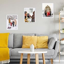 JCJMY 17x22 Picture Frame White for Wall